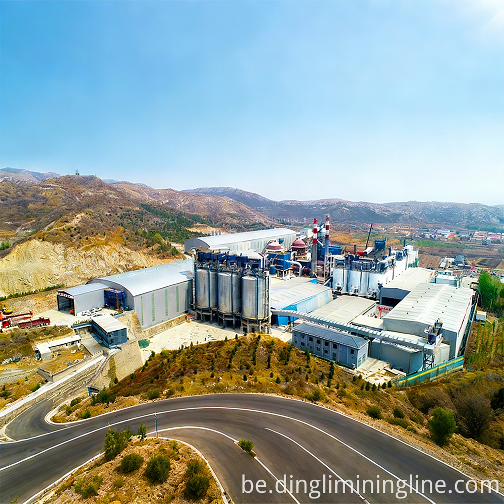 лінія драбнення будаўніцтва моста bridge building crushing line